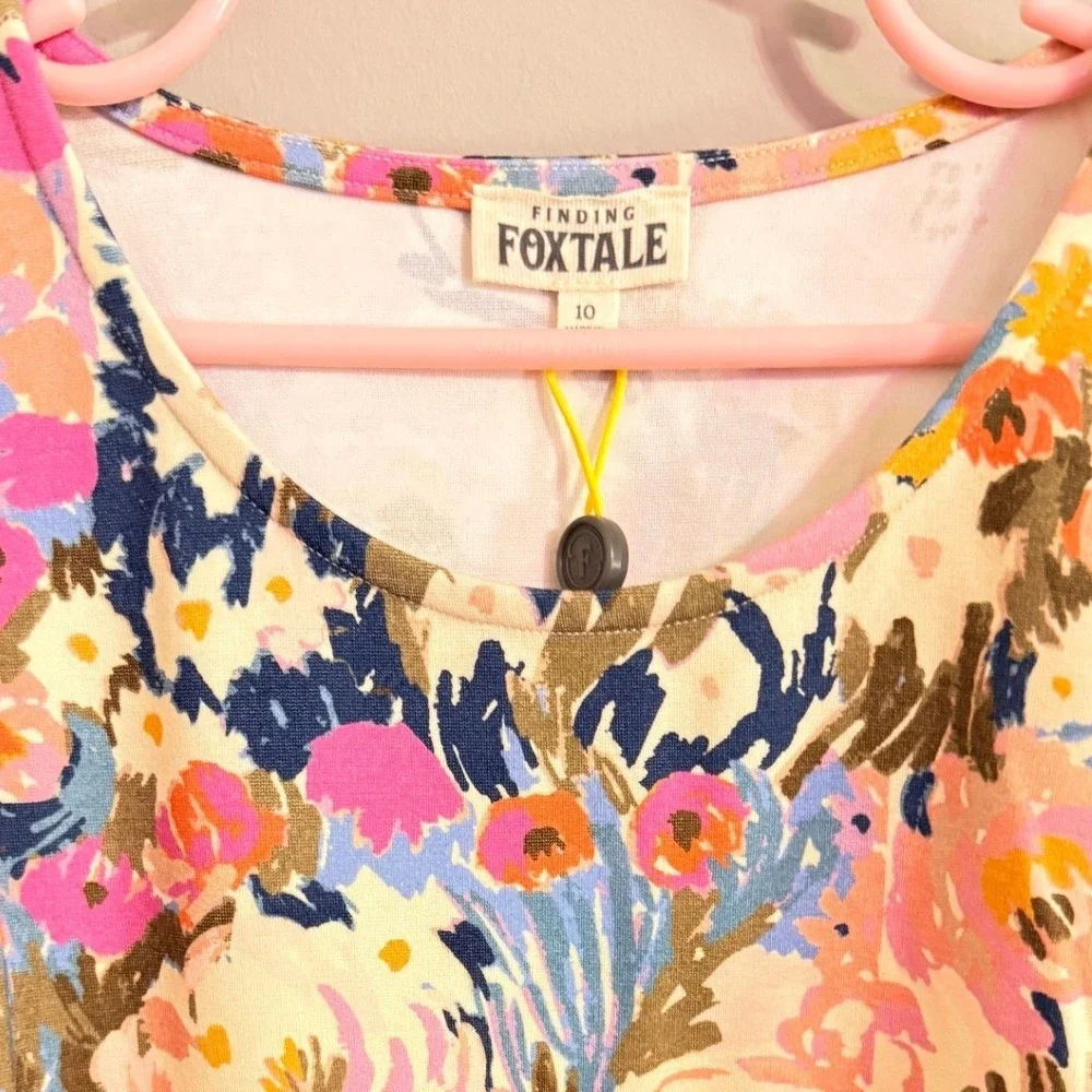 Finding Foxtale Girls Floral‎ Ruffle Sleeve Dress Size 10
